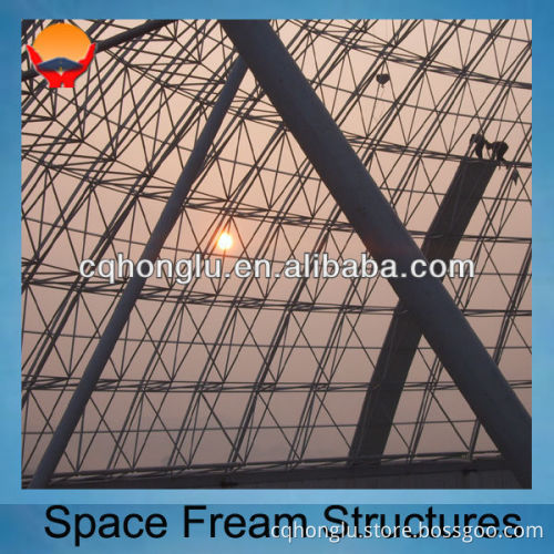 China Honglu Prefab Light Steel Structure Stadium